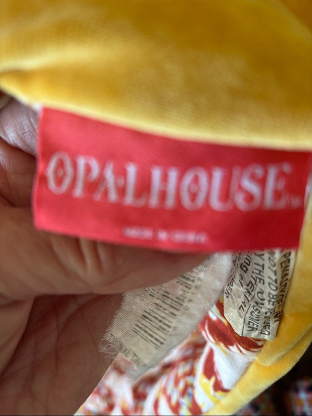 Opalhouse peackcock print comforter twin - Picture 4 of 5